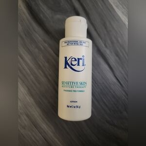 New Keri Sensitive Skin Fragrance Free Lotion 2 OZ Travel Size